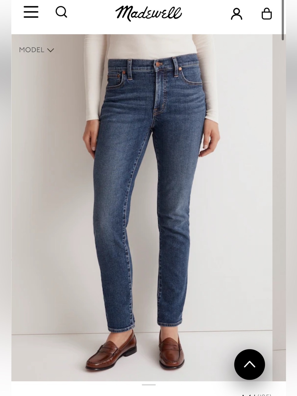 Madewell Mid-Rise Vintage Jeans - 27